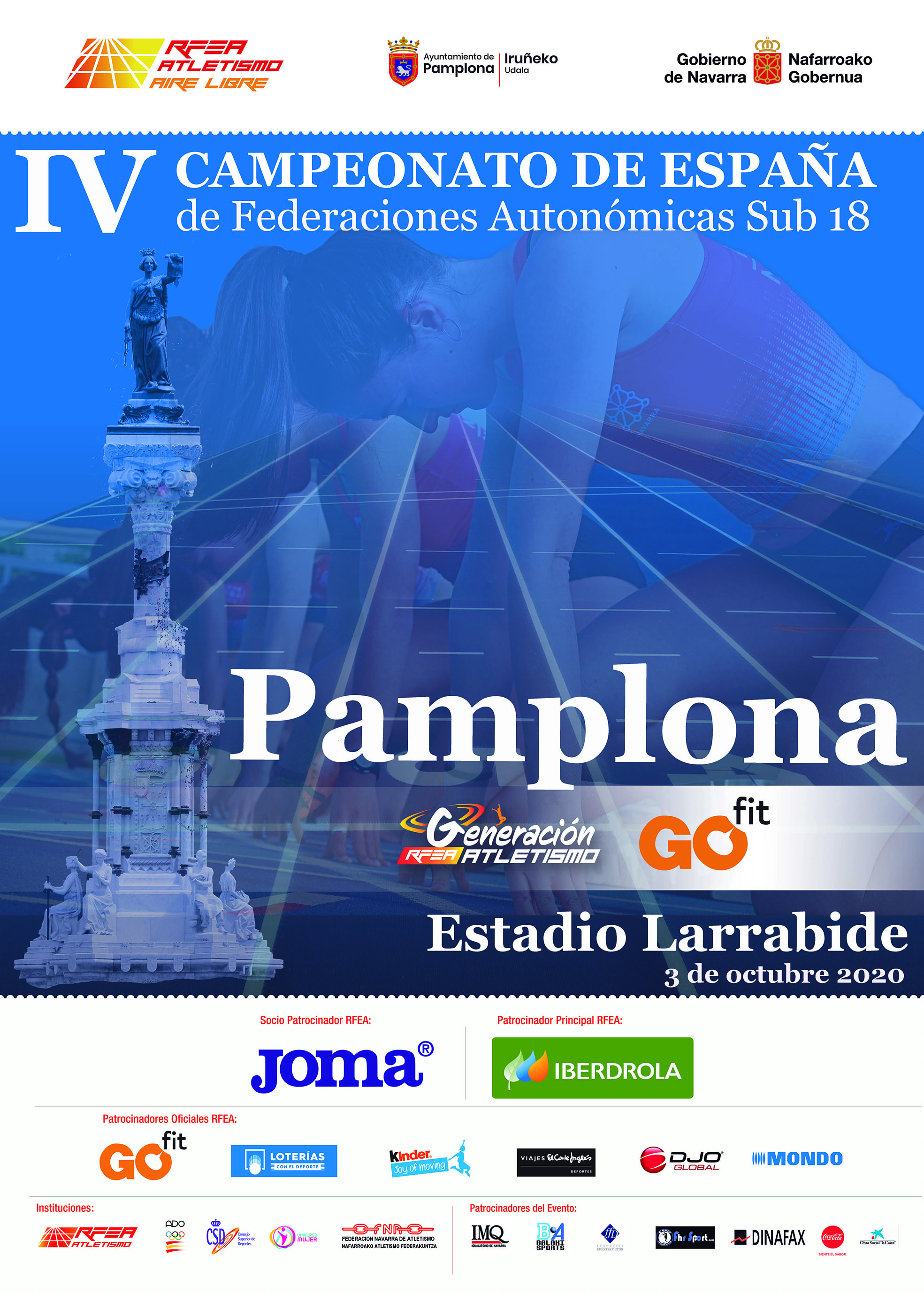 Informaci&oacute;n importante Campeonato de Espa&ntilde;a Sub 18 de Federaciones